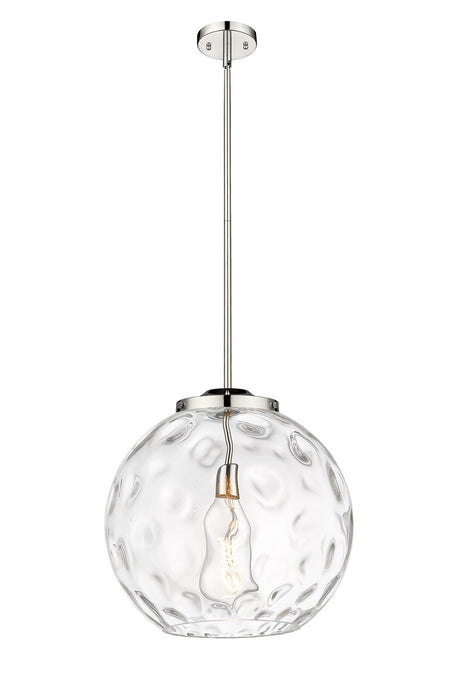 Innovations 221-1S-PN-G1215-16 One Light Pendant, Polished Nickel