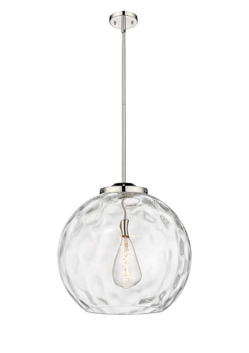 Innovations 221-1S-PN-G1215-18 One Light Pendant, Polished Nickel