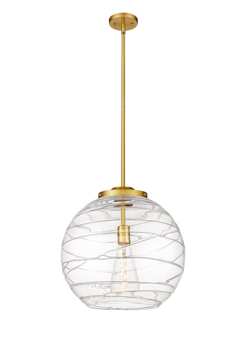 Innovations 221-1S-SG-G1213-16-BB-95-LED LED Pendant, Satin Gold