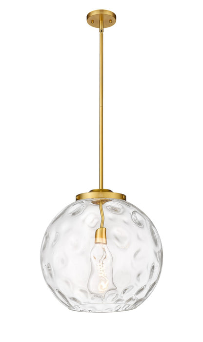 Innovations 221-1S-SG-G1215-16 One Light Pendant, Satin Gold