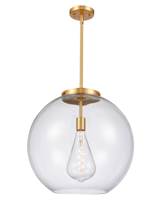 Innovations 221-1S-SG-G122-18 One Light Pendant, Satin Gold