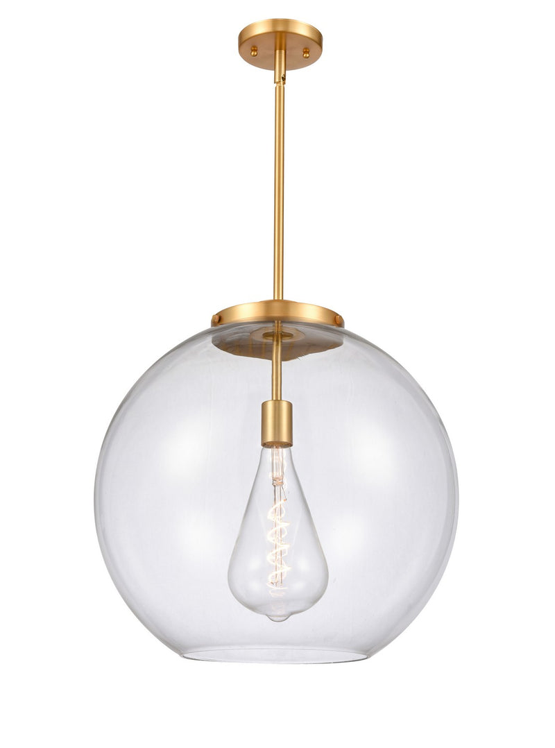 Innovations 221-1S-SG-G122-18-LED LED Pendant, Satin Gold