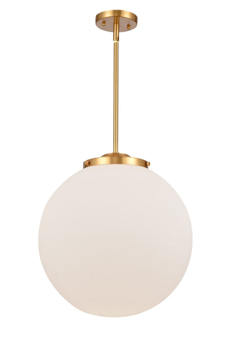 Innovations 221-1S-SG-G201-16-LED LED Pendant, Satin Gold
