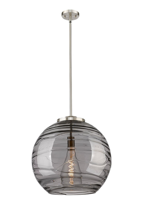Innovations 221-1S-SN-G1213-18SM One Light Pendant, Brushed Satin Nickel