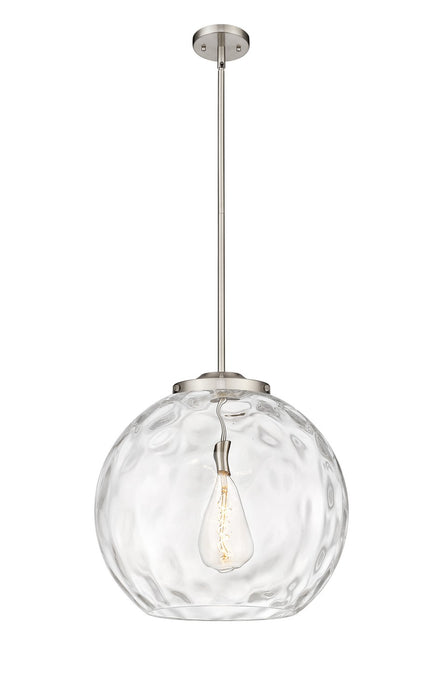 Innovations 221-1S-SN-G1215-18 One Light Pendant, Brushed Satin Nickel