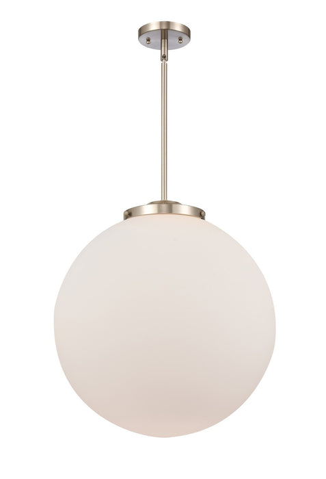 Innovations 221-1S-SN-G201-18 One Light Pendant, Brushed Satin Nickel