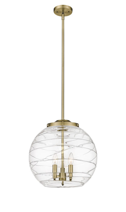 Innovations 221-3S-AB-G1213-16 Three Light Pendant, Antique Brass