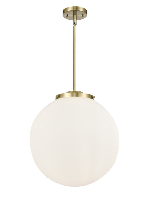 Innovations 221-3S-AB-G201-16-LED LED Pendant, Antique Brass