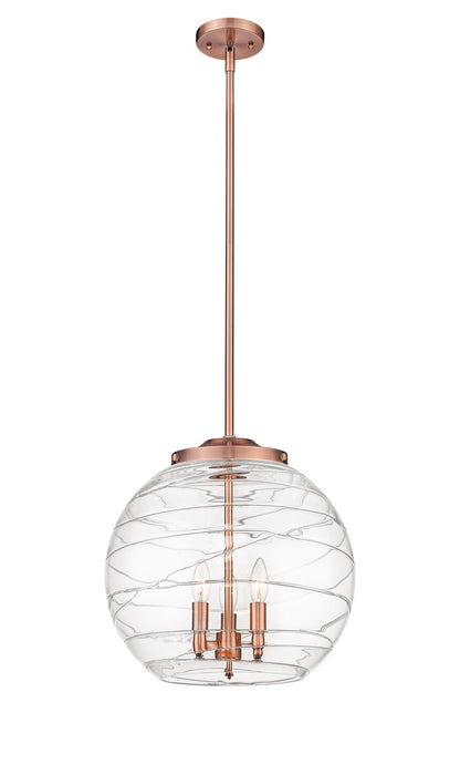 Innovations 221-3S-AC-G1213-16-LED LED Pendant, Antique Copper