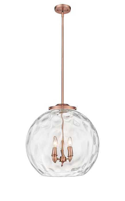 Innovations 221-3S-AC-G1215-18-LED LED Pendant, Antique Copper