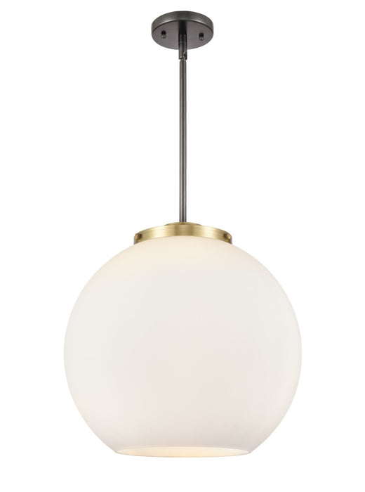 Innovations 221-3S-BAB-G121-16-LED LED Pendant, Black Antique Brass