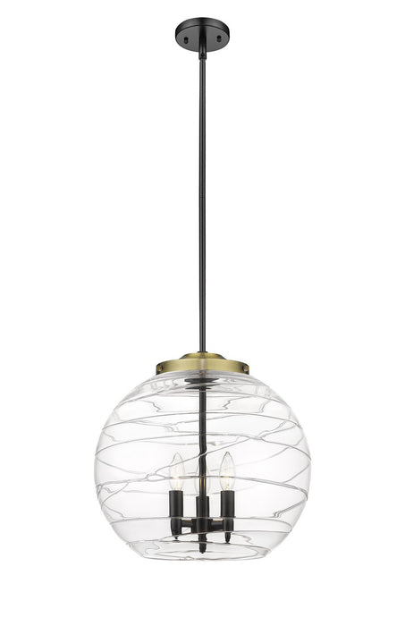 Innovations 221-3S-BAB-G1213-16-LED LED Pendant, Black Antique Brass