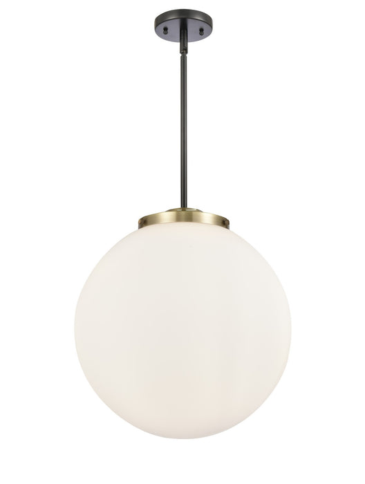 Innovations 221-3S-BAB-G201-16-LED LED Pendant, Black Antique Brass