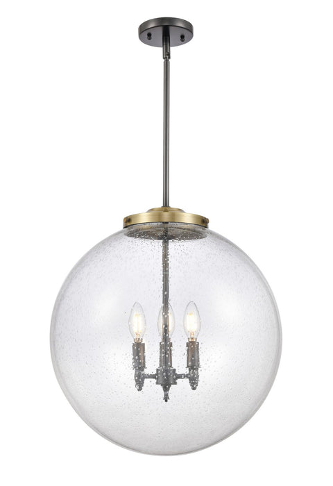 Innovations 221-3S-BAB-G204-18-LED LED Pendant, Black Antique Brass