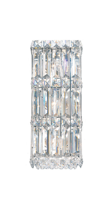 Schonbek 2236S Three Light Wall Sconce, Stainless Steel