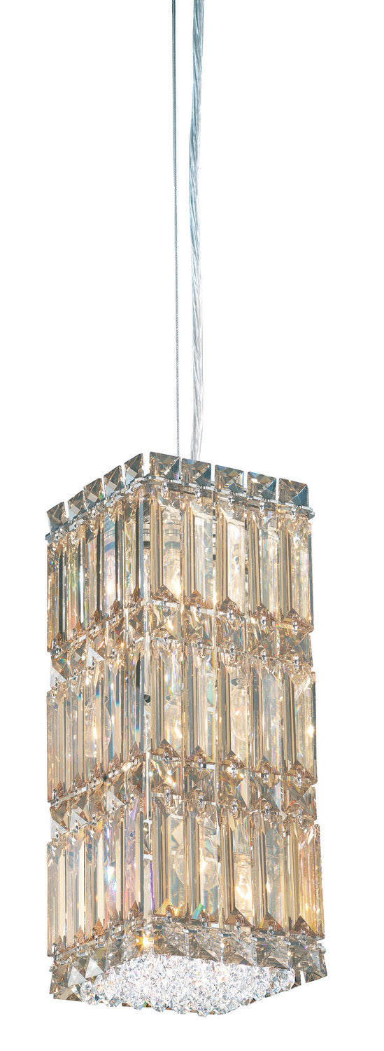 Schonbek 2252R Six Light Mini Pendant, Polished Stainless Steel