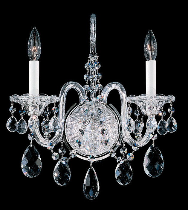Schonbek 2991-211H Two Light Wall Sconce, Aurelia