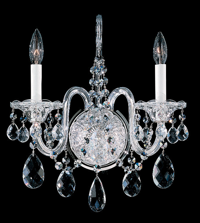 Schonbek 2991-211R Two Light Wall Sconce, Aurelia