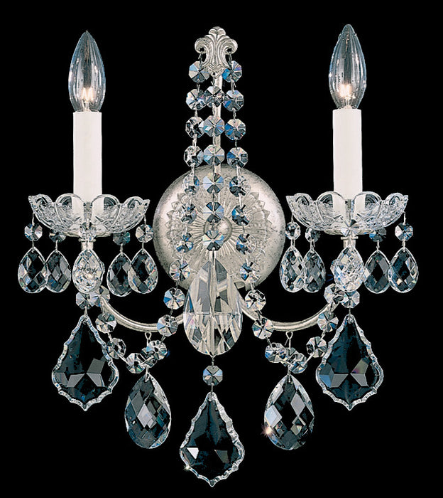 Schonbek 3651-22R Two Light Wall Sconce, Heirloom Gold
