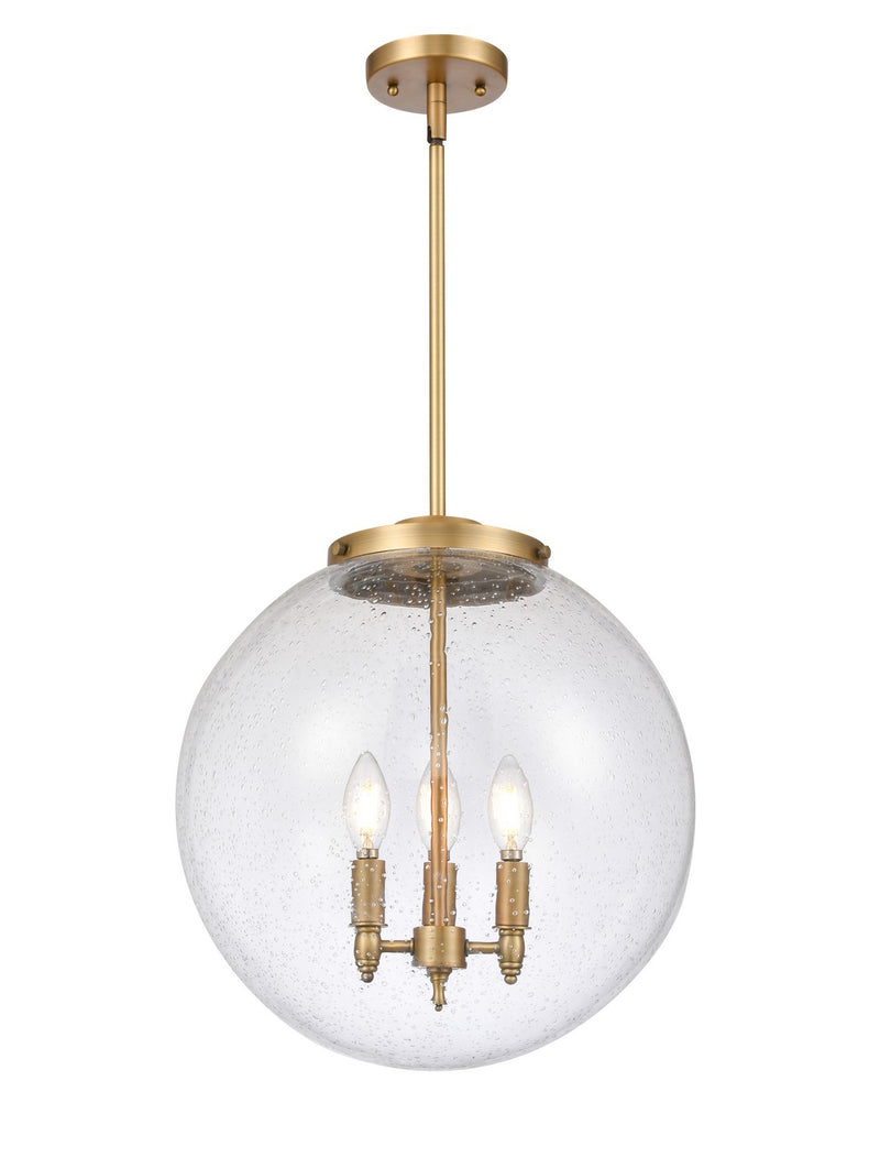Innovations 221-3S-BB-G204-16-LED LED Pendant, Brushed Brass