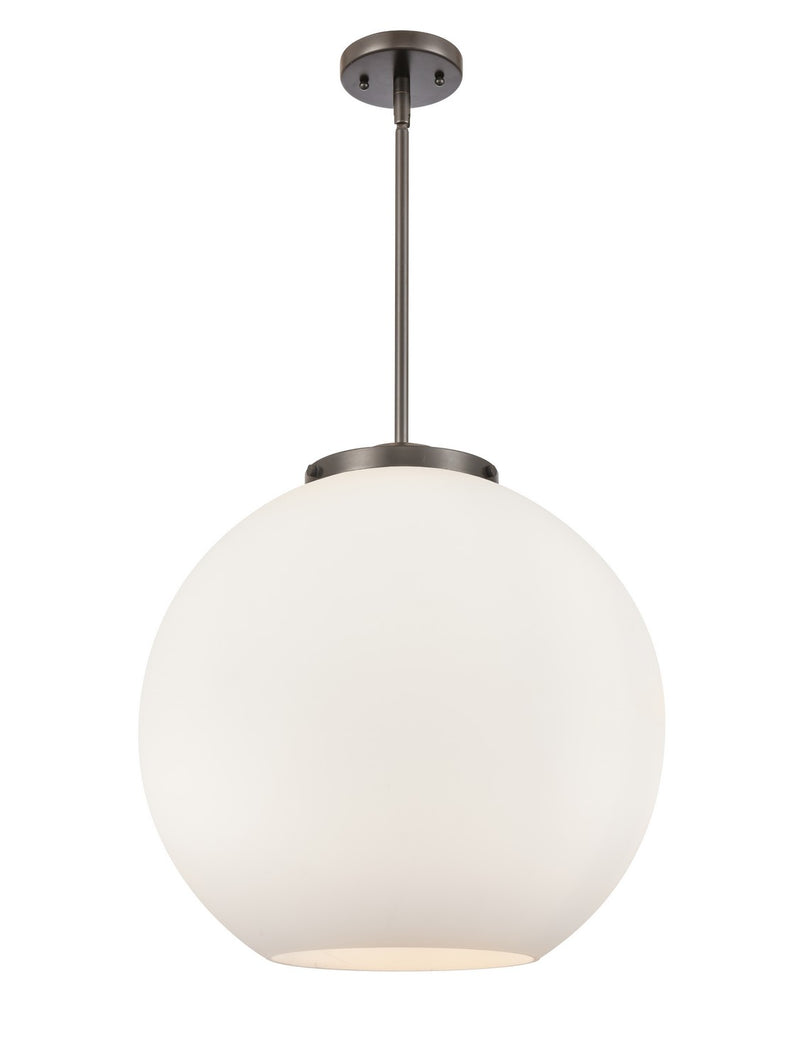 Innovations 221-3S-OB-G121-18-LED LED Pendant, Oil Rubbed Bronze