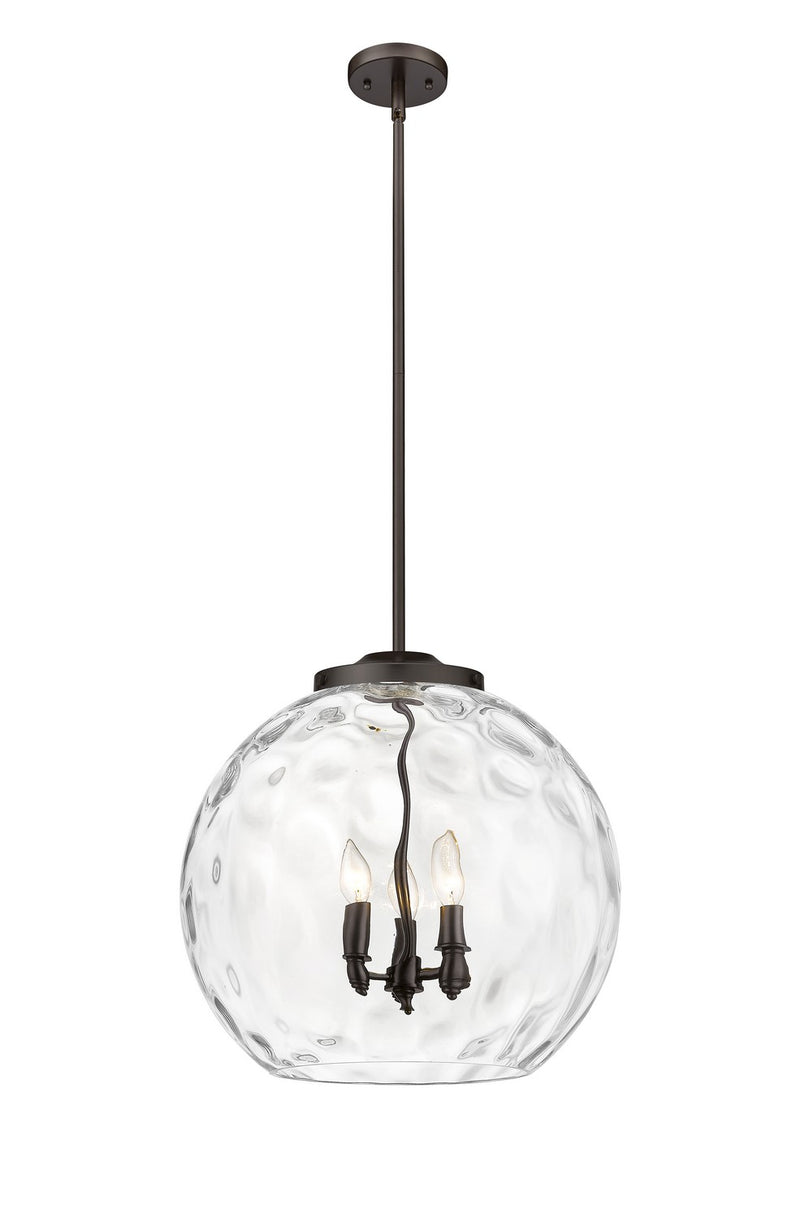 Innovations 221-3S-OB-G1215-18-LED LED Pendant, Oil Rubbed Bronze