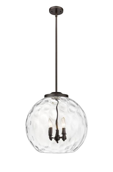Innovations 221-3S-OB-G1215-18-LED LED Pendant, Oil Rubbed Bronze
