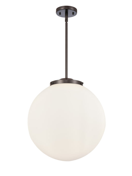 Innovations 221-3S-OB-G201-16 Three Light Pendant, Oil Rubbed Bronze
