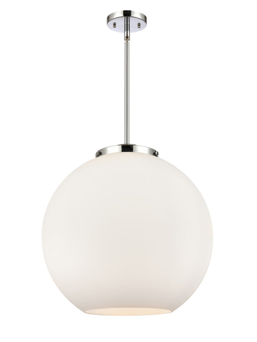 Innovations 221-3S-PC-G121-18 Three Light Pendant, Polished Chrome