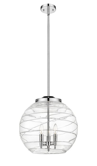 Innovations 221-3S-PC-G1213-16-LED LED Pendant, Polished Chrome