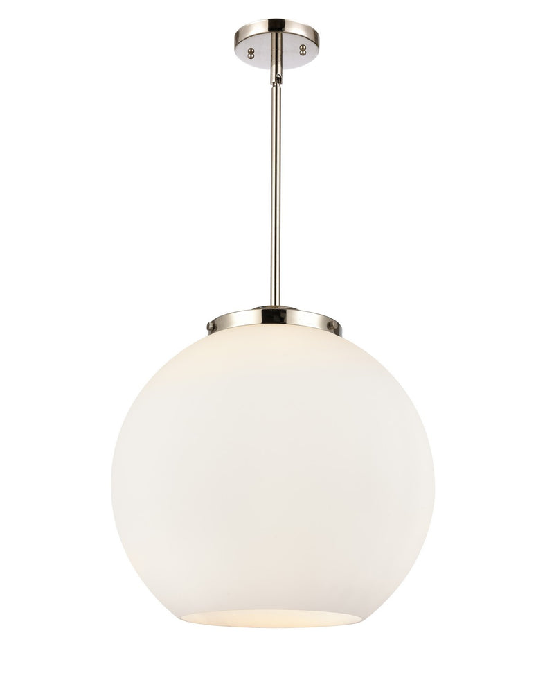 Innovations 221-3S-PN-G121-16-LED LED Pendant, Polished Nickel
