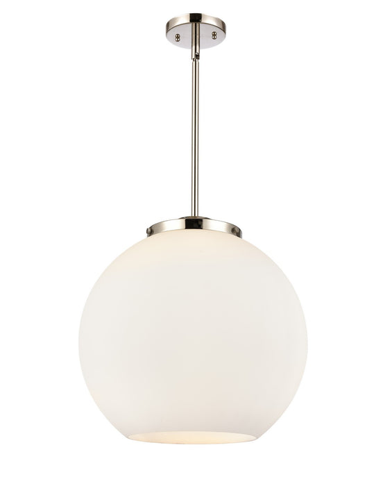 Innovations 221-3S-PN-G121-16-LED LED Pendant, Polished Nickel