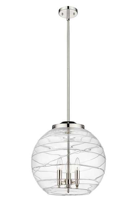 Innovations 221-3S-PN-G1213-16-LED LED Pendant, Polished Nickel