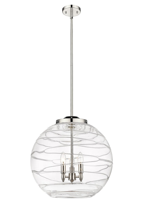 Innovations 221-3S-PN-G1213-18-LED LED Pendant, Polished Nickel