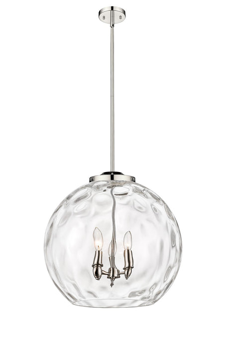 Innovations 221-3S-PN-G1215-18-LED LED Pendant, Polished Nickel