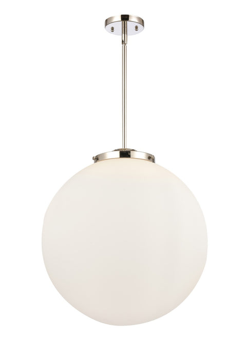 Innovations 221-3S-PN-G201-18-LED LED Pendant, Polished Nickel