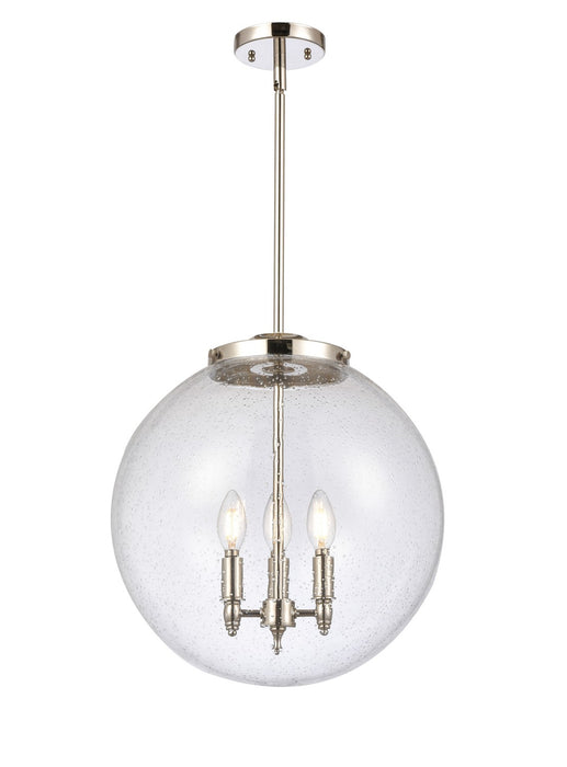 Innovations 221-3S-PN-G204-16-LED LED Pendant, Polished Nickel