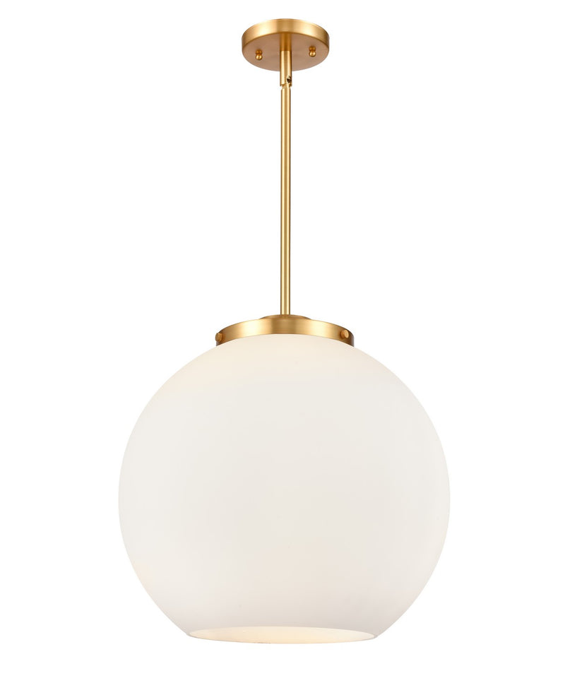 Innovations 221-3S-SG-G121-16-LED LED Pendant, Satin Gold