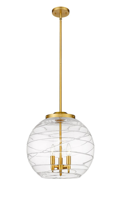 Innovations 221-3S-SG-G1213-16-LED LED Pendant, Satin Gold