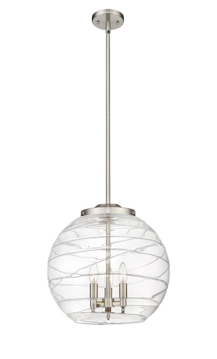 Innovations 221-3S-SN-G1213-16-LED LED Pendant, Brushed Satin Nickel
