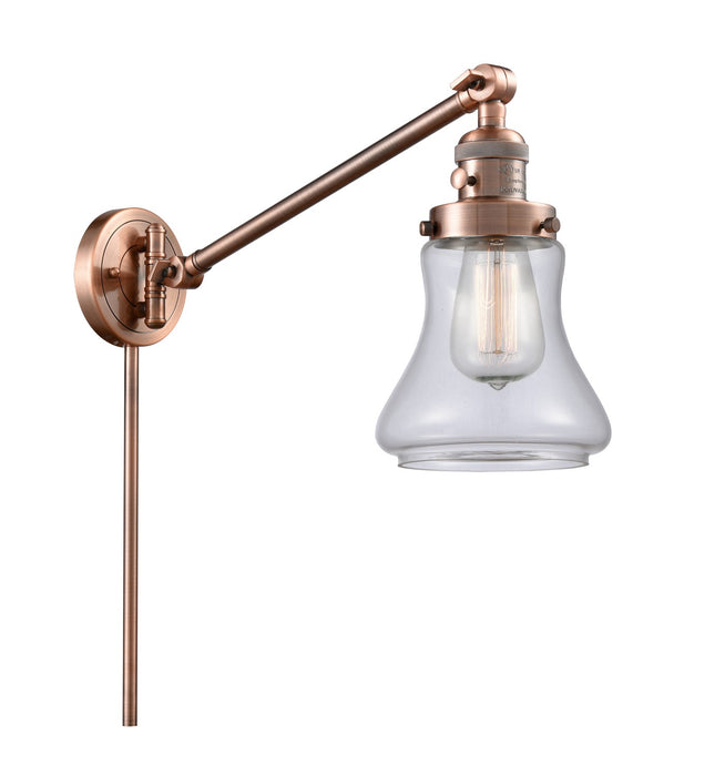 Innovations 237-AC-G192-LED LED Swing Arm Lamp, Antique Copper