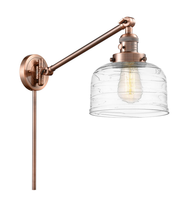 Innovations 237-AC-G713-LED LED Swing Arm Lamp, Antique Copper