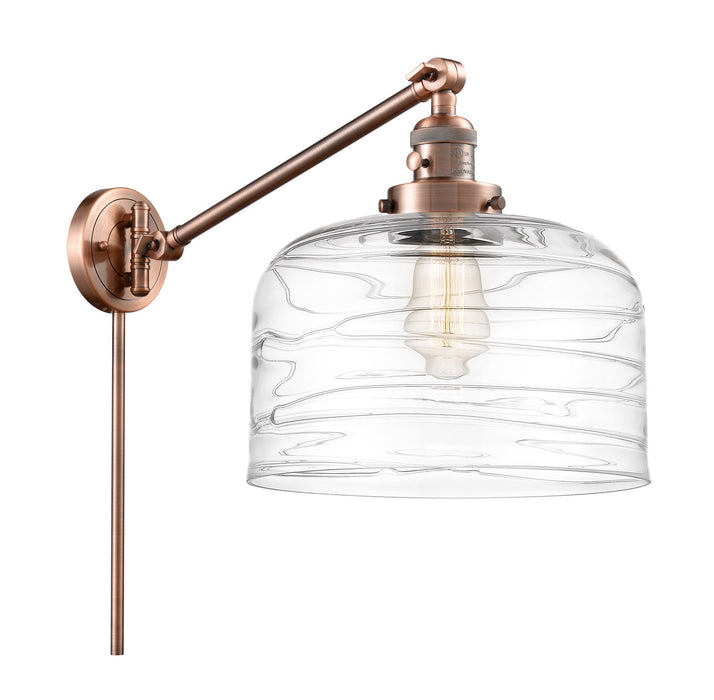 Innovations 237-AC-G713-L-LED LED Swing Arm Lamp, Antique Copper