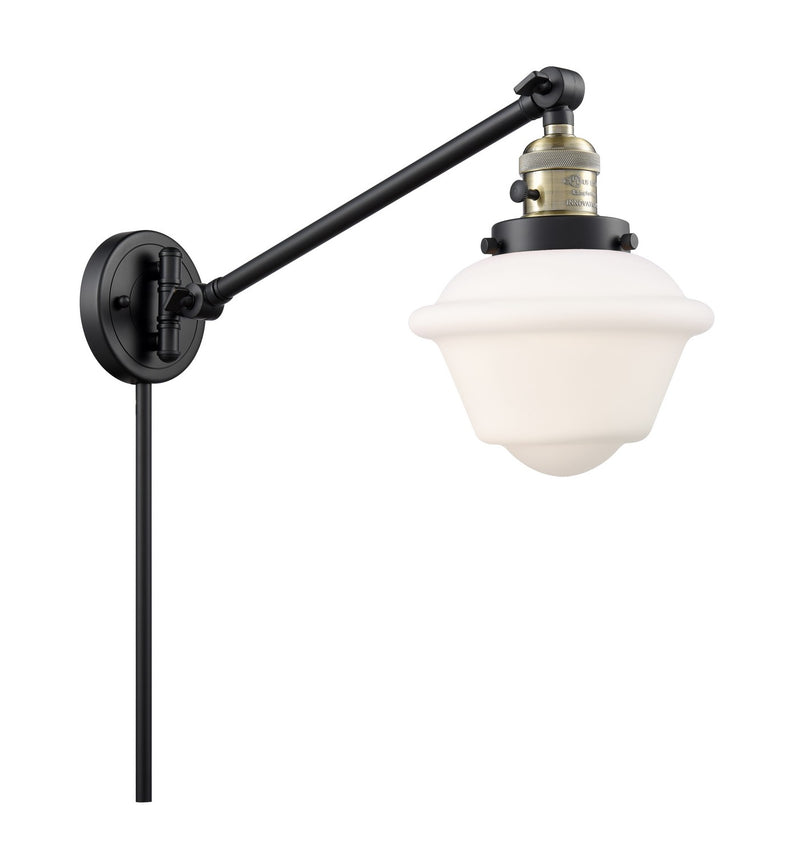 Innovations 237-BAB-G531-LED LED Swing Arm Lamp, Black Antique Brass