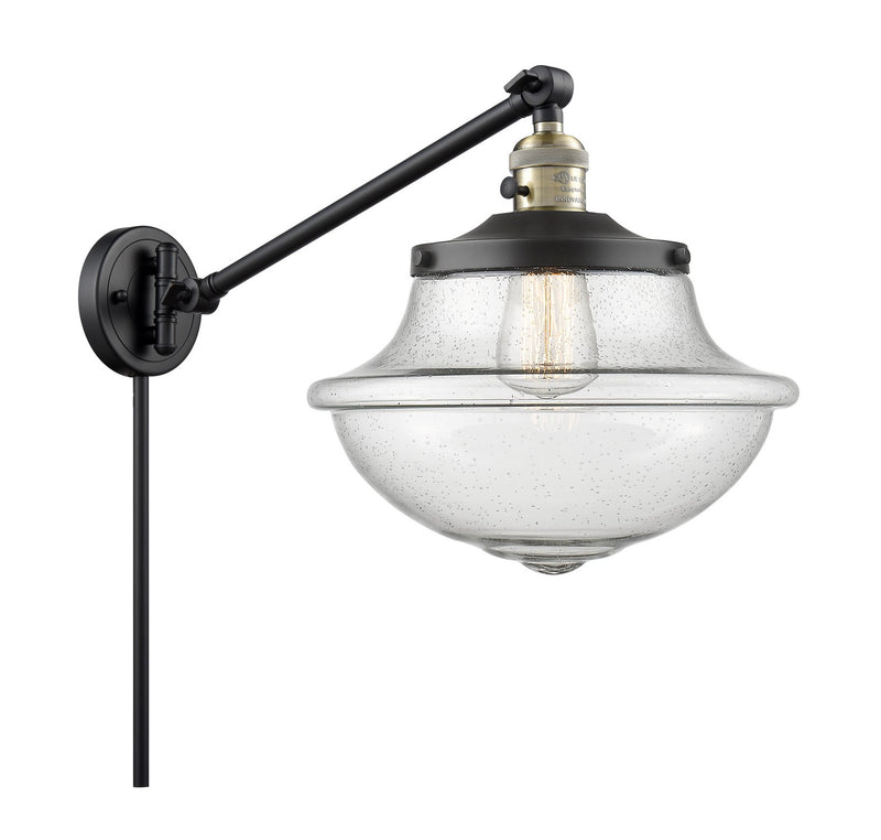 Innovations 237-BAB-G544-LED LED Swing Arm Lamp, Black Antique Brass