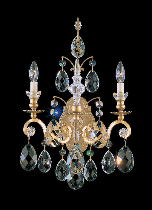 Schonbek 3761-22S Two Light Wall Sconce, Heirloom Gold