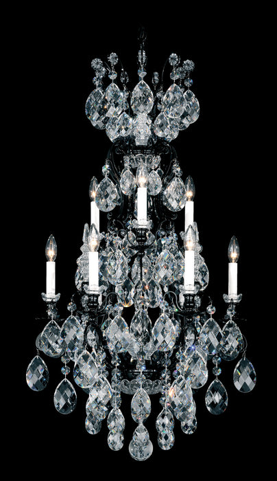 Schonbek 3780-26 Ten Light Chandelier, French Gold
