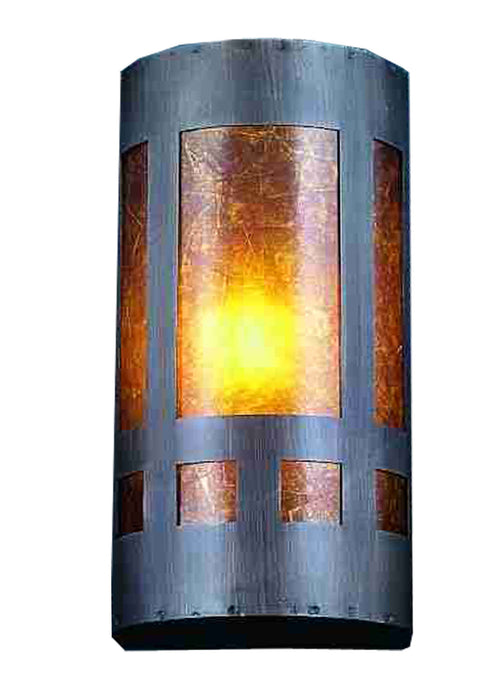 Meyda Tiffany 23956 One Light Wall Sconce, Mahogany Bronze