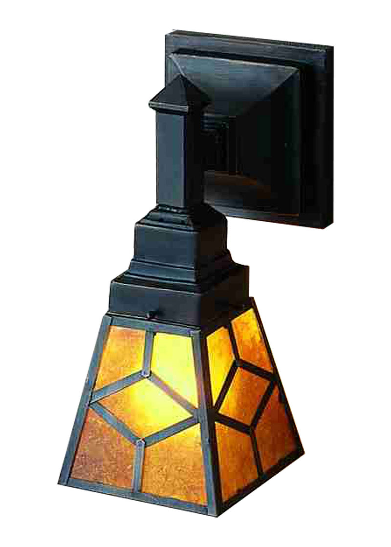 Meyda Tiffany 27883 One Light Wall Sconce, Amber
