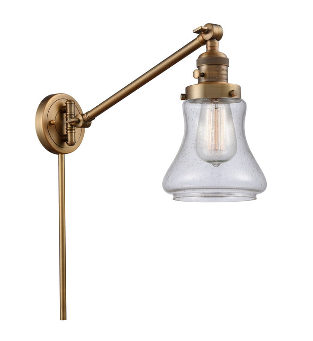 Innovations 237-BB-G194-LED LED Swing Arm Lamp, Brushed Brass